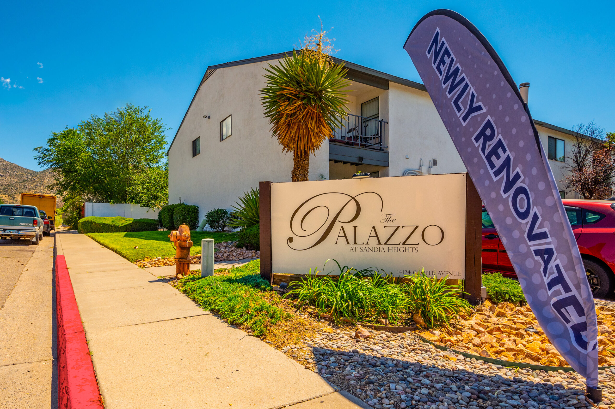Palazzo - exterior - signage